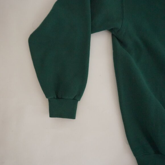Vintage Lee Heavyweight Sweatshirt Green Loon River Cafe Graphic Made USA XL - Picture 8 of 9